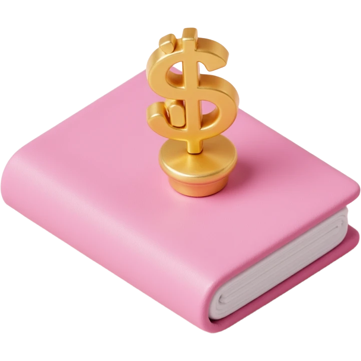 pink passport emoji