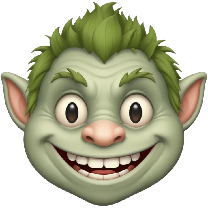 Troll face emoji