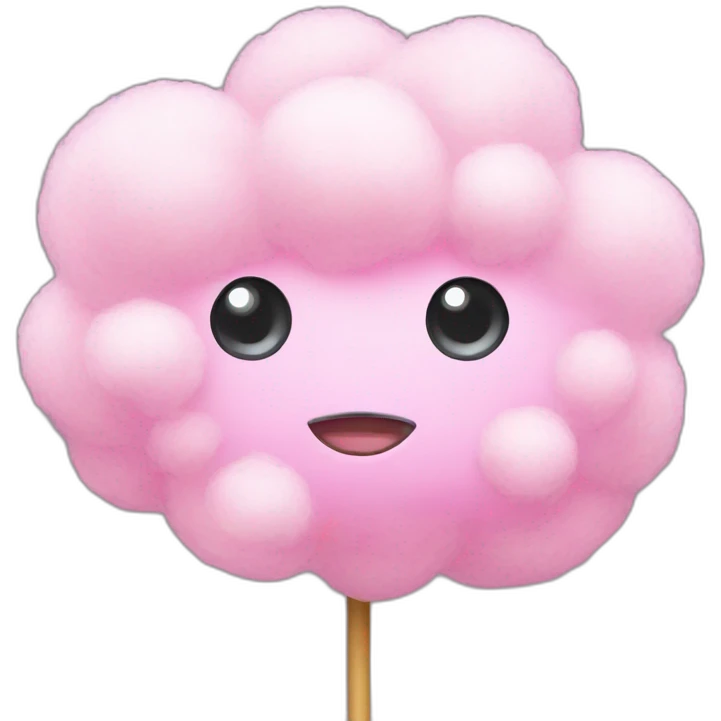 candy floss emoji