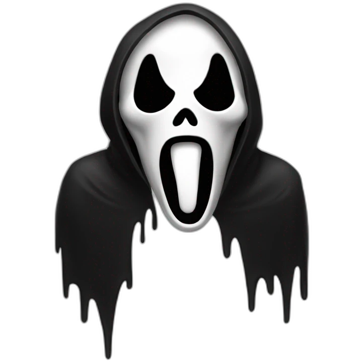 ghostface-scream emoji