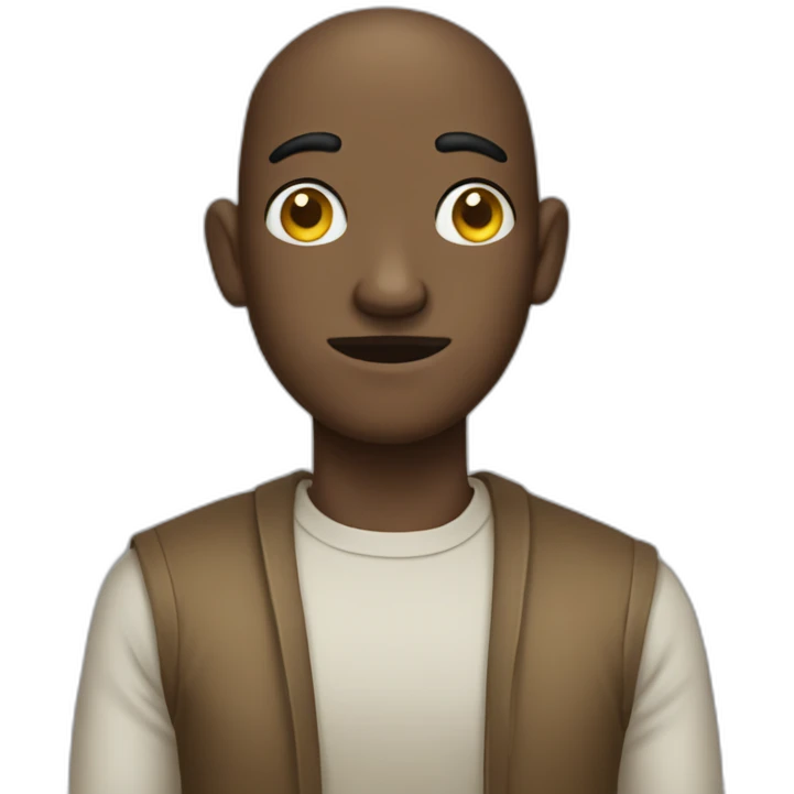 bodegueiro with one eye only emoji