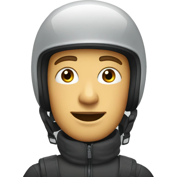 Drive to skiing emoji