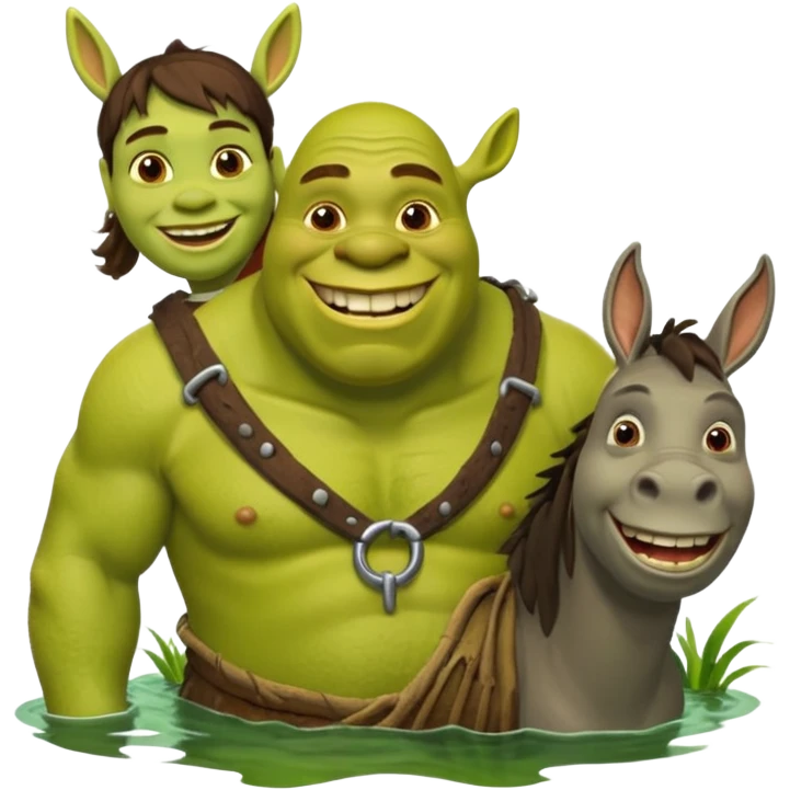 Starter pack shrek  emoji