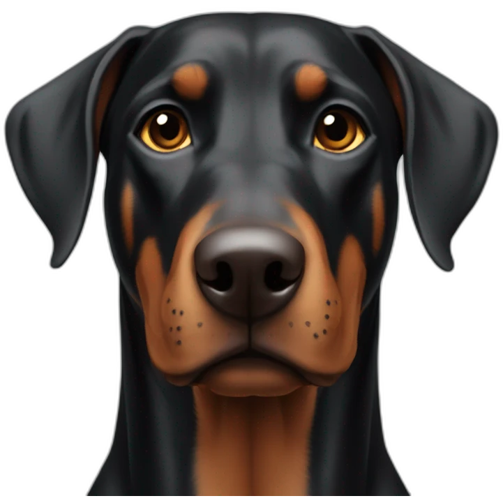 Doberman emoji