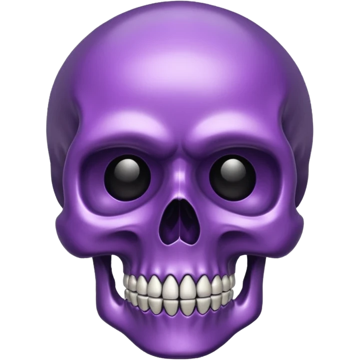 𝐏𝐮𝐫𝐩𝐥𝐞 𝐬𝐤𝐮𝐥𝐥 emoji