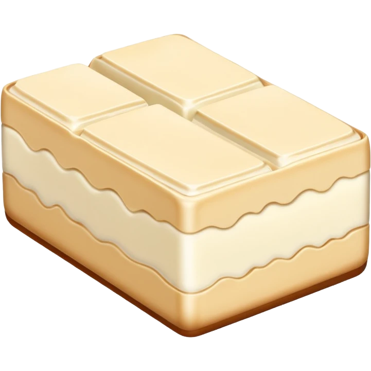 Kinder milk slice emoji