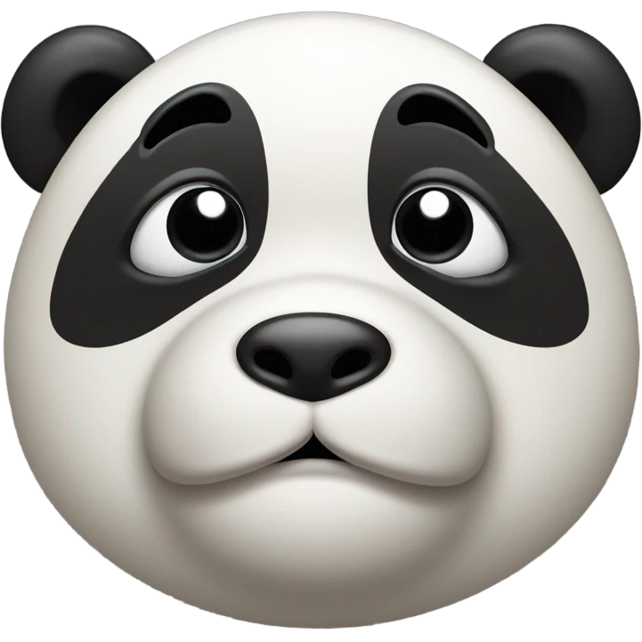 Angry panda  emoji