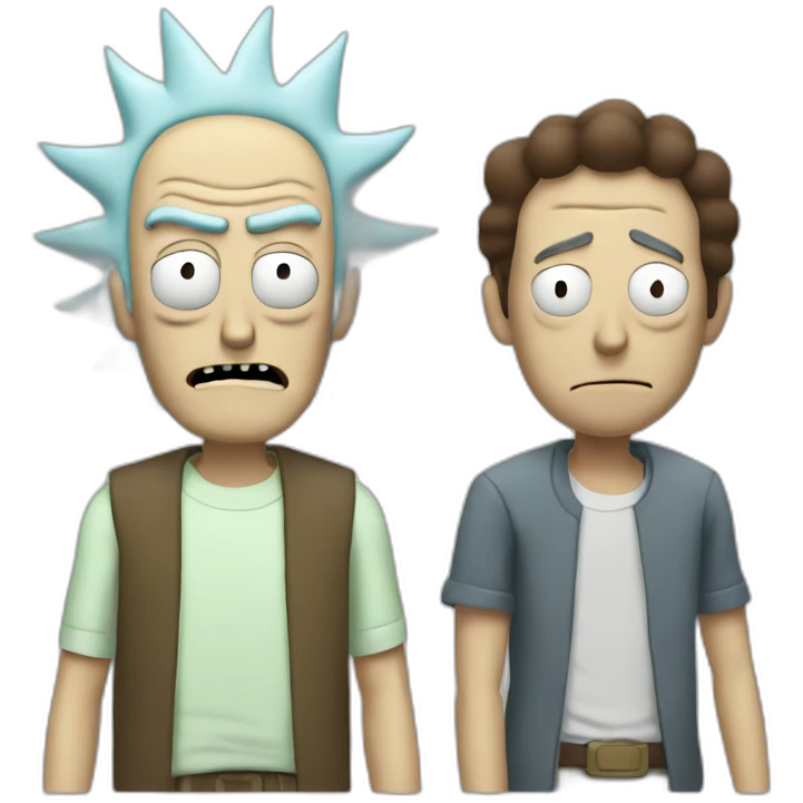 Rick and morty emoji