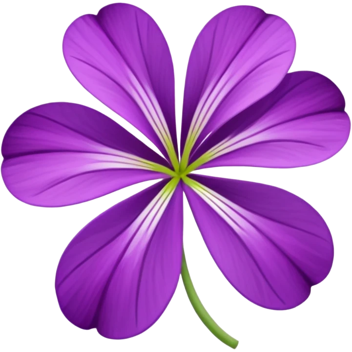 Oxalis flower emoji