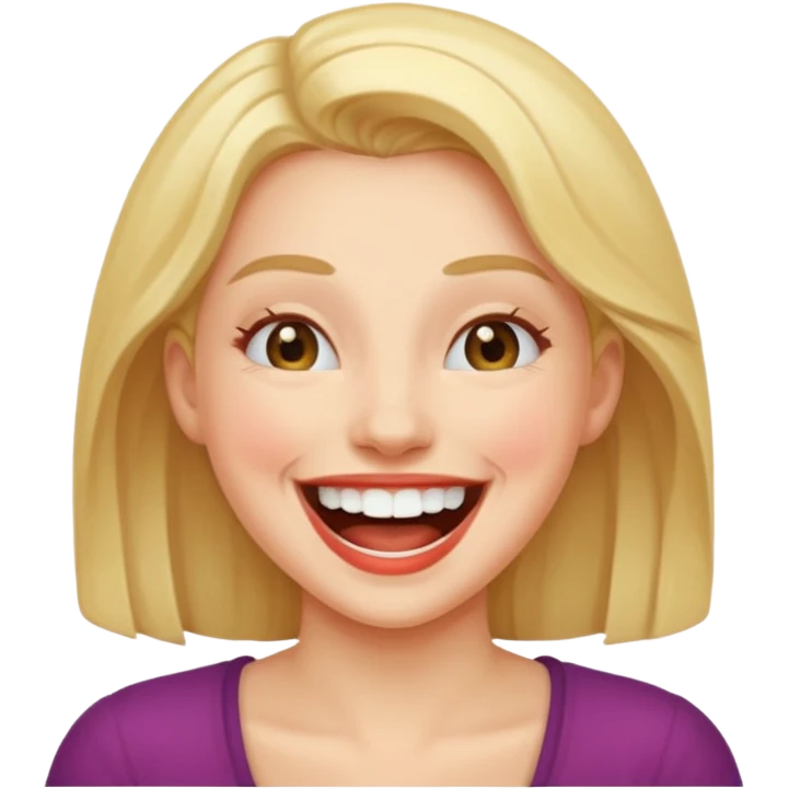 👩🏻😂 emoji