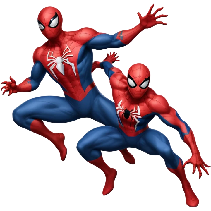Spider man vs venom emoji