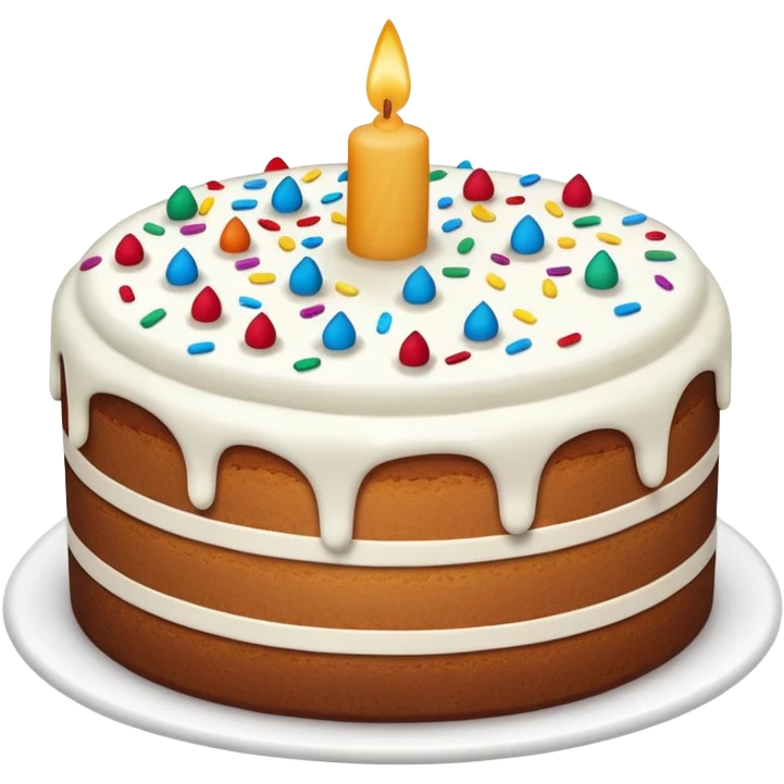 normal cake with no layers  emoji