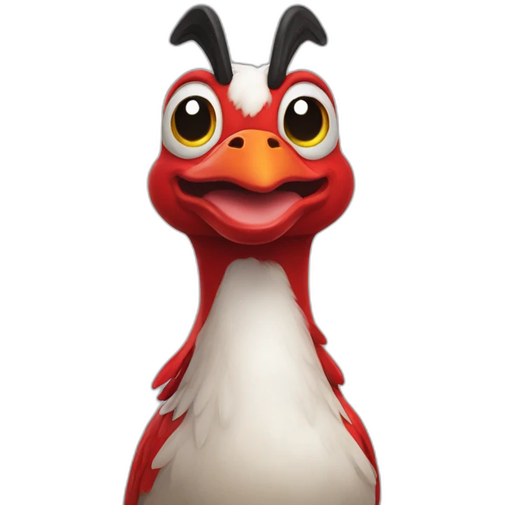 Devil goose emoji