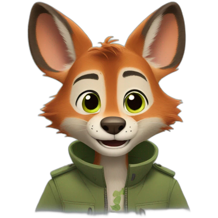 nick wild from zootopia emoji