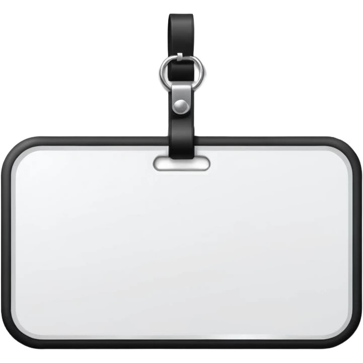 Name Tag emoji