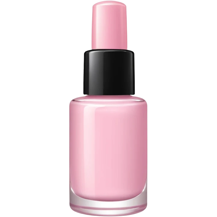 light pink nail polish bottle emoji