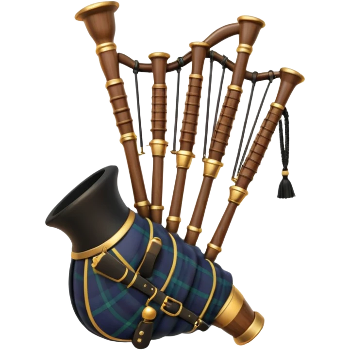 Scottish bagpipes emoji