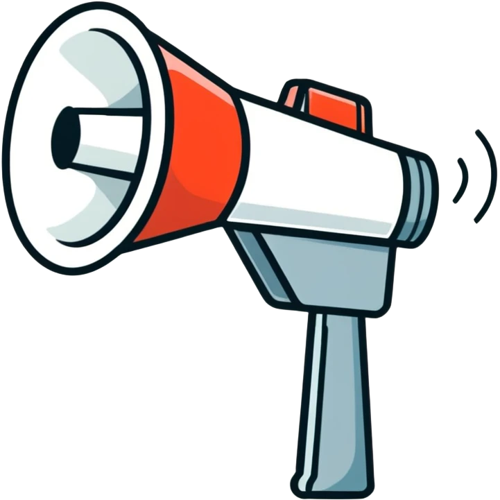 megaphone emoji