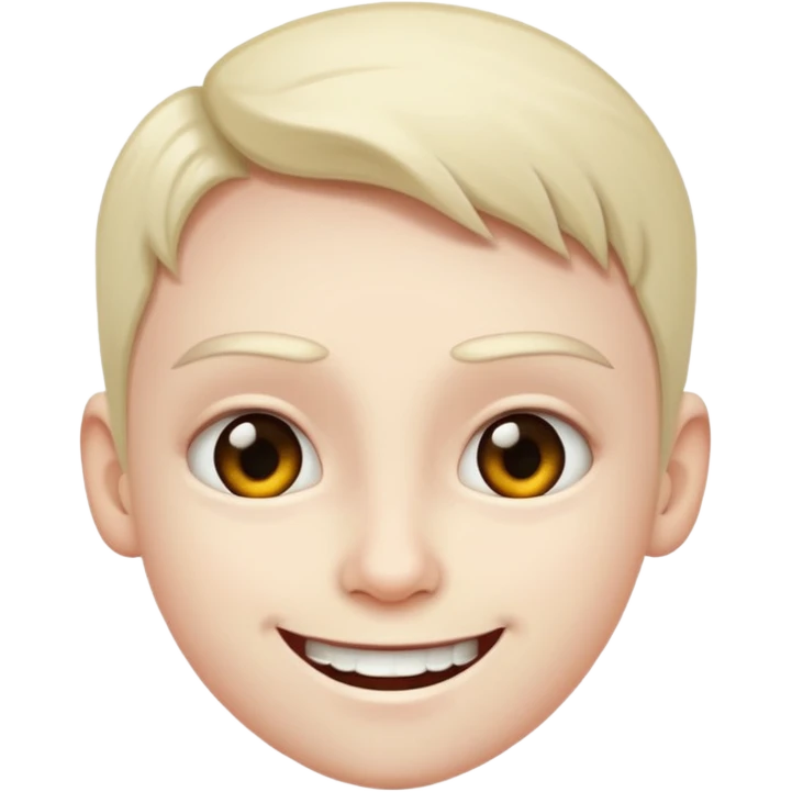 Happy evil emoji
