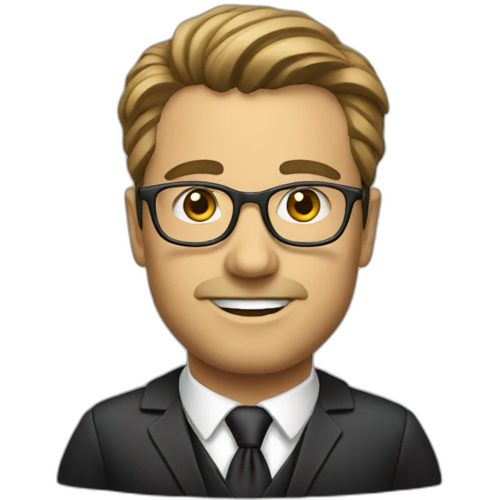 Smart lawyer emoji
