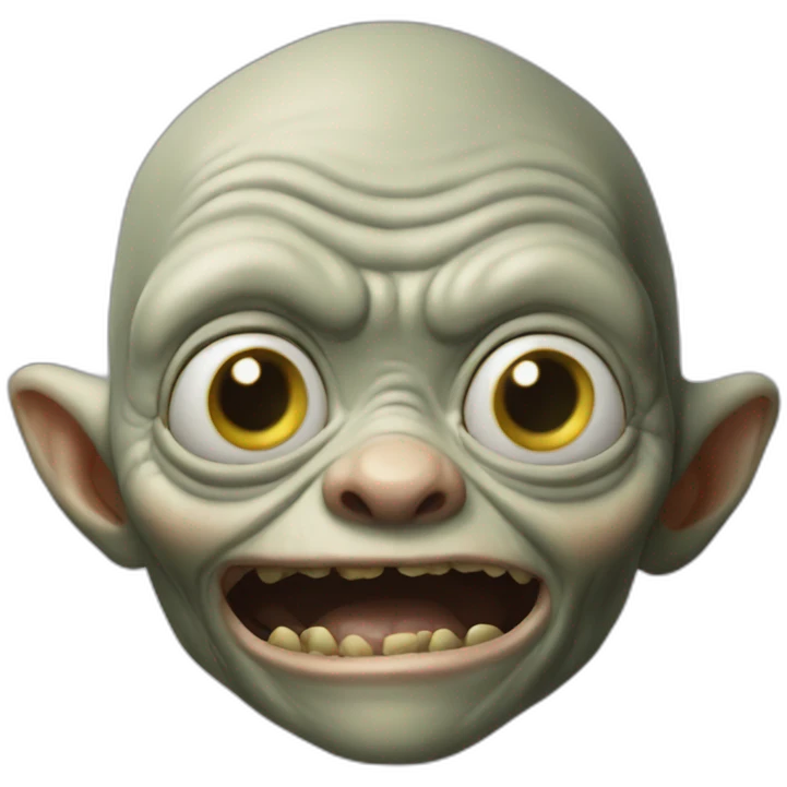 Gollum emoji