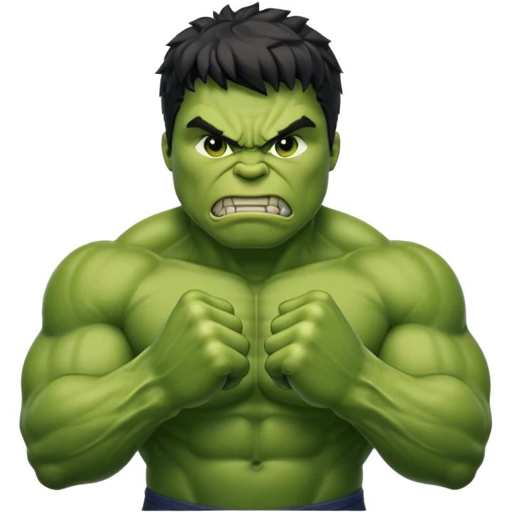 make the hulk emoji
