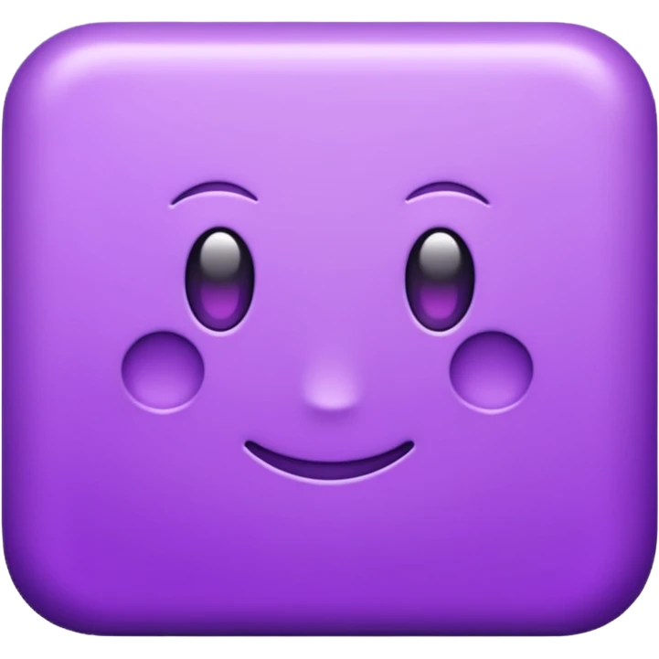 purple Rectangle shape emoji