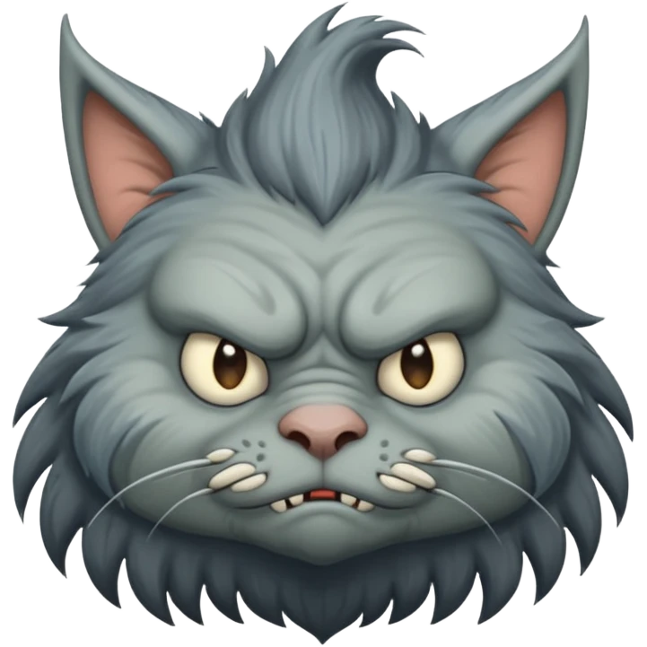 Troll cat emoji