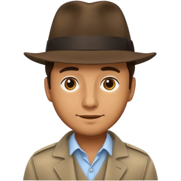 Fedora Hat Man emoji