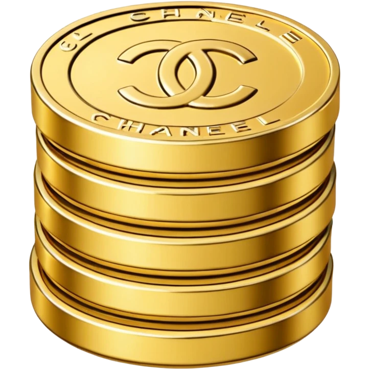 chanel coins stack emoji