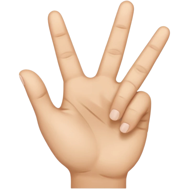 a Yvl  hand sign emoji