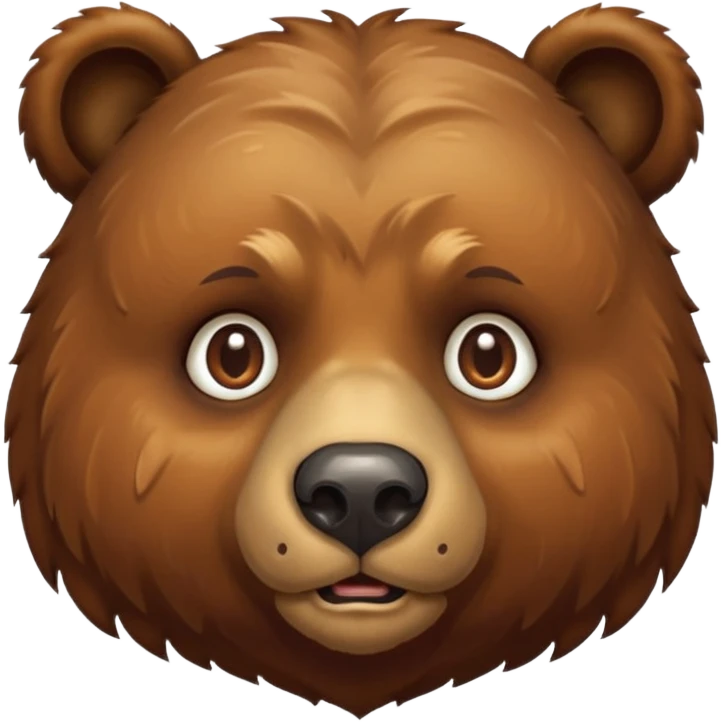 bear face emoji