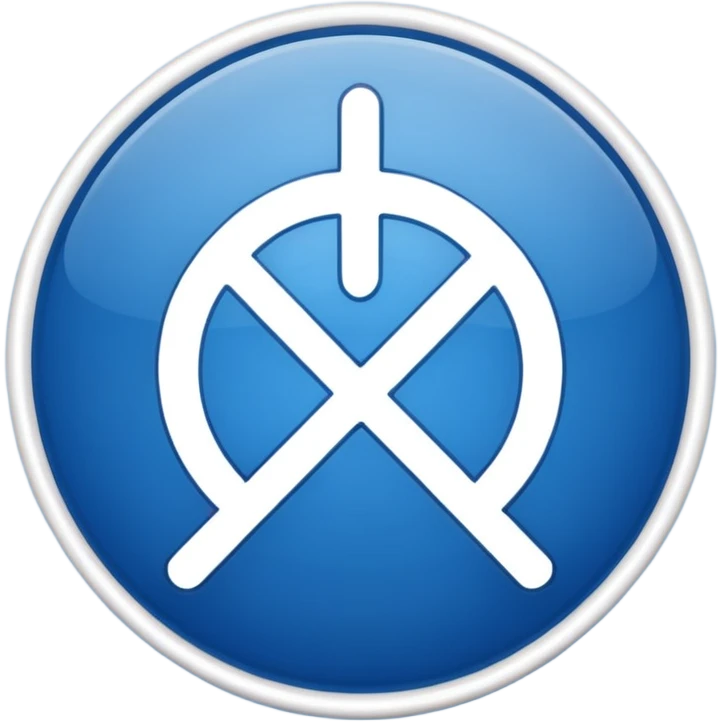Tick inside a blue circle  emoji