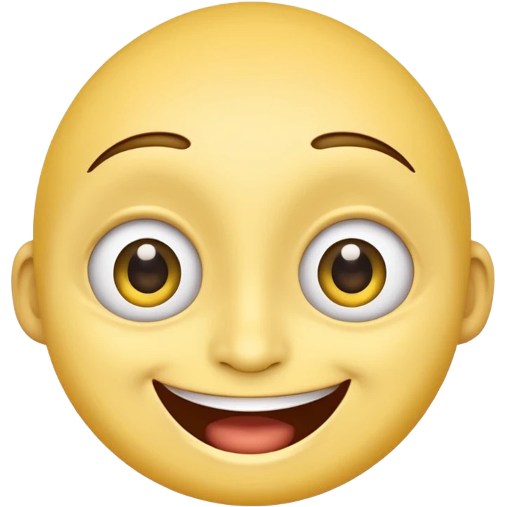 Grinning face emoji