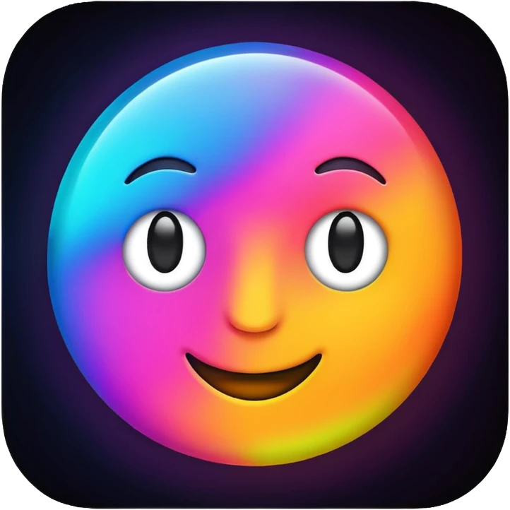 neon lights emoji