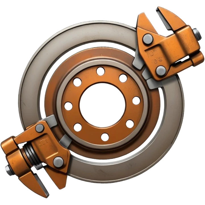 brake disk and caliper emoji