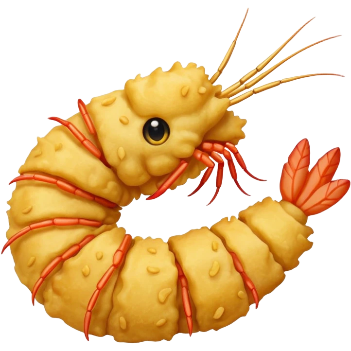 Tempura  shrimp emoji