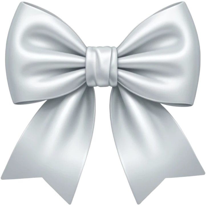 🎀white emoji