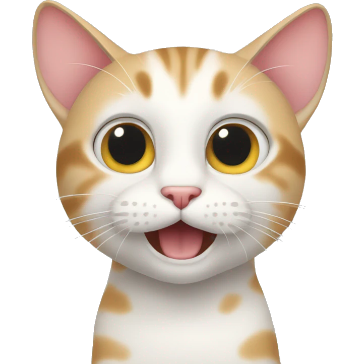 cat asking for mouse emoji