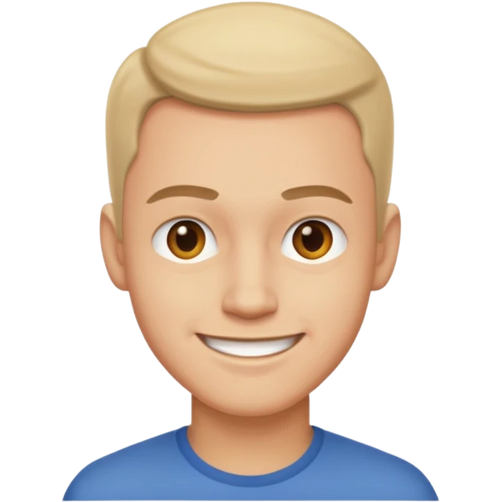 The man is up to something emoji