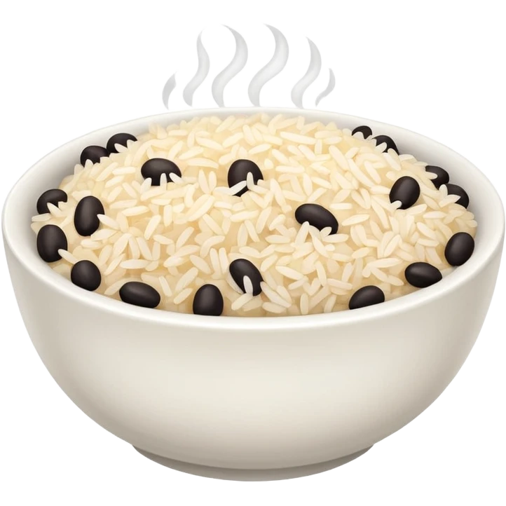 rice with beans emoji