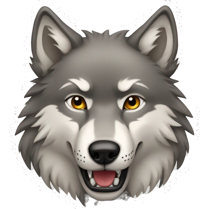 wolf emoji