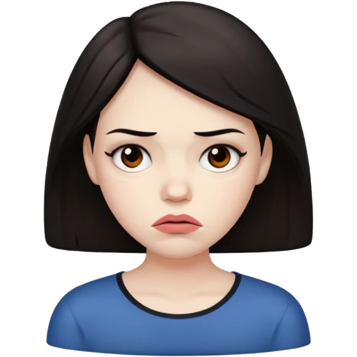 😗😒 emoji