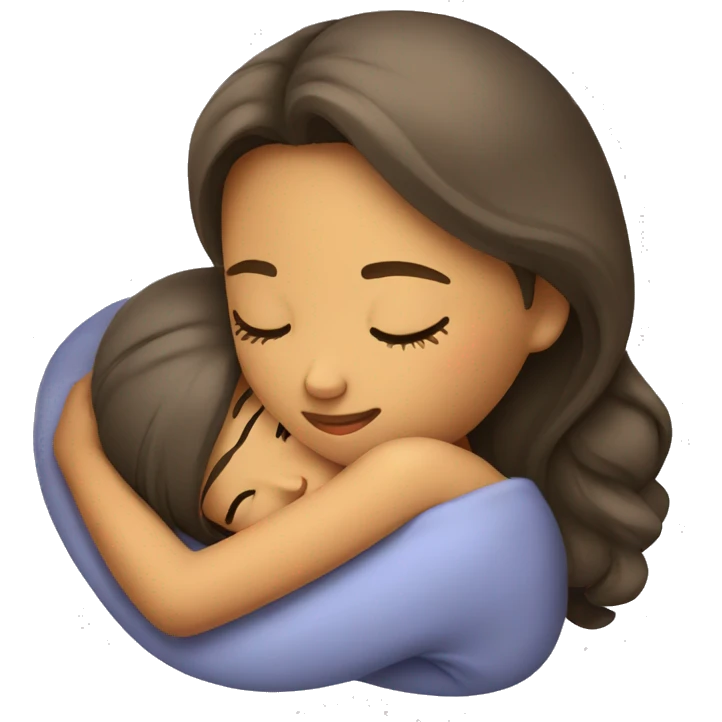 A girl sleeping  emoji