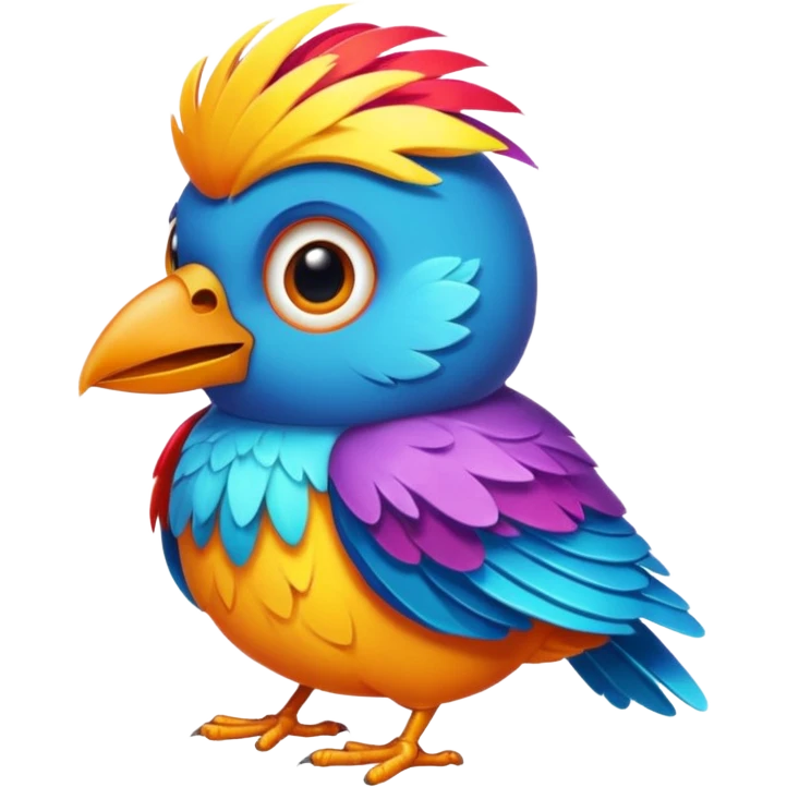 cool bird emoji
