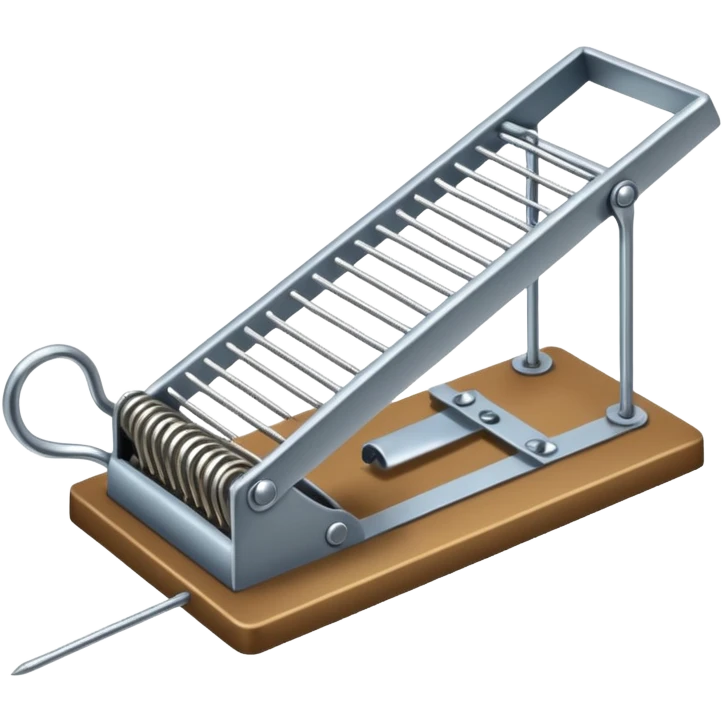 Mouse trap emoji
