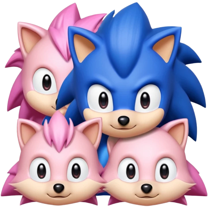 Sonic and Amy emoji