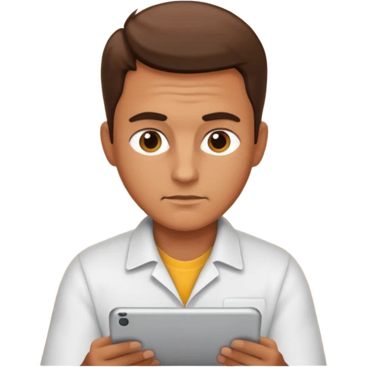 man working emoji
