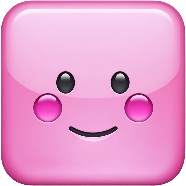 pink square symbol icon emoji | AI Emoji Generator