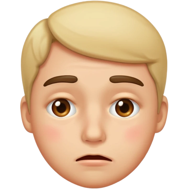 Embarrassed emoji